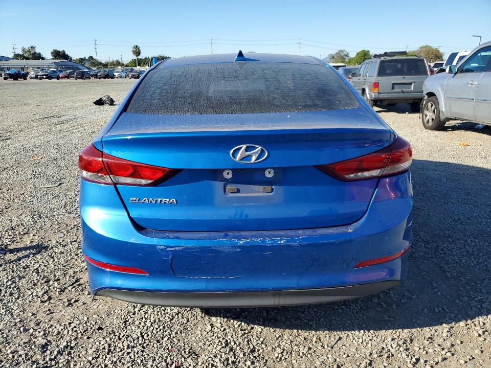 2018 Hyundai Elantra მანქანა იყიდება აუქციონზე, vin: KMHD84LF1JU554171, აუქციონის ნომერი: 46066796