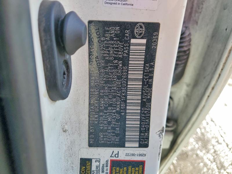 Aukcja sprzedaży 2014 Toyota Camry, vin: 4T1BF1FK9EU326896, numer aukcji: 47050286