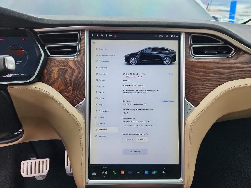 79644345 :رقم المزاد ، 5YJXCBE40HF051766 vin ، 2017 Tesla Model X مزاد بيع