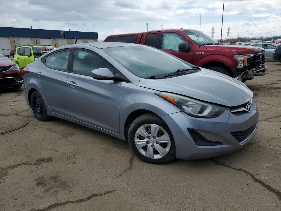 46147546 :رقم المزاد ، 5NPDH4AE1GH736325 vin ، 2016 Hyundai Elantra مزاد بيع