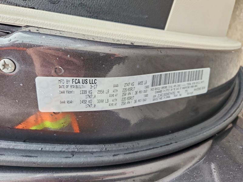 46396646 :رقم المزاد ، 2C4RC1BG9HR744793 vin ، 2017 Chrysler Pacifica مزاد بيع