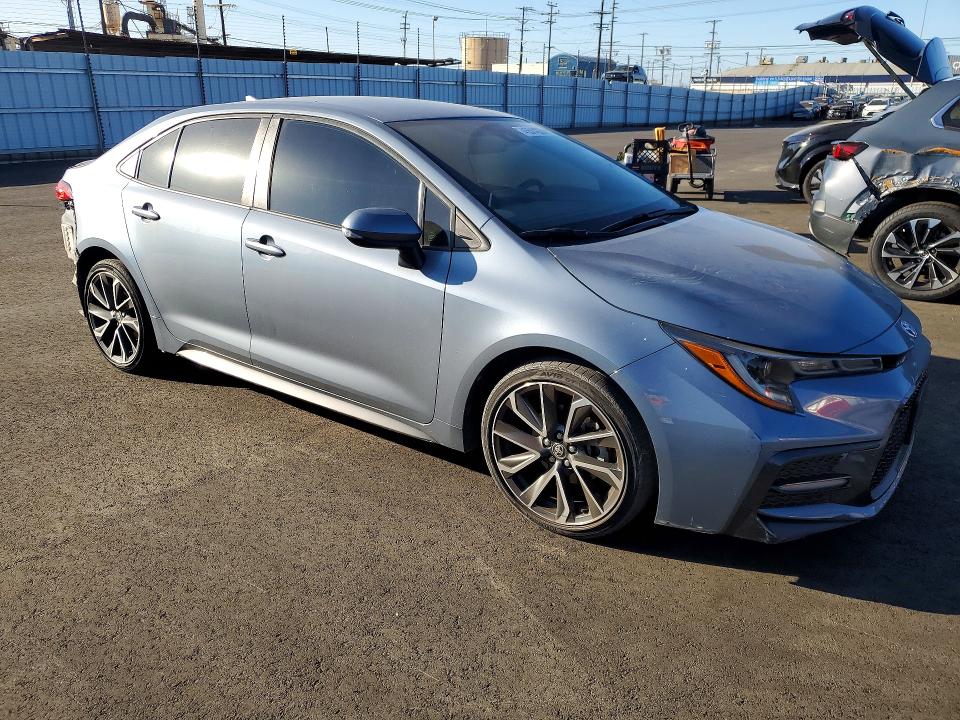 45514226 :رقم المزاد ، JTDS4MCE5MJ073022 vin ، 2021 Toyota Corolla مزاد بيع