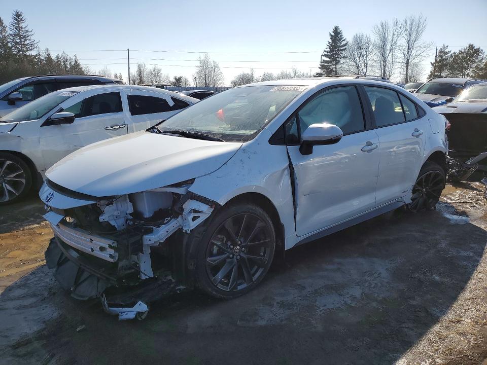 76977385 :رقم المزاد ، JTDBDMHE8S3022317 vin ، 2025 Toyota Corolla مزاد بيع