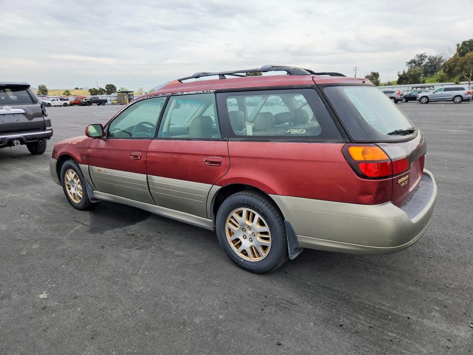 Aukcja sprzedaży 2002 Subaru Legacy Wagon Outback, vin: 4S3BH806827621016, numer aukcji: 47633556