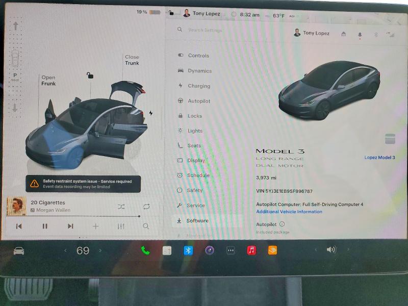Aukcja sprzedaży 2025 Tesla Model 3, vin: 5YJ3E1EB9SF996787, numer aukcji: 47568116