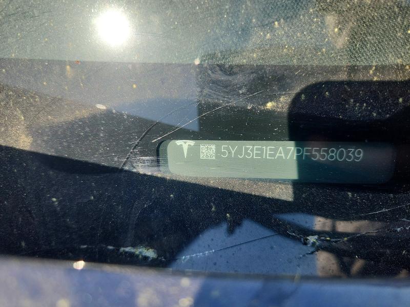 Aukcja sprzedaży 2023 Tesla Model 3, vin: 5YJ3E1EA7PF558039, numer aukcji: 47260326