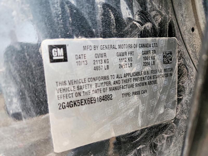 Продажа на аукционе авто 2014 Buick Regal, vin: 2G4GK5EX6E9184882, номер лота: 46900196