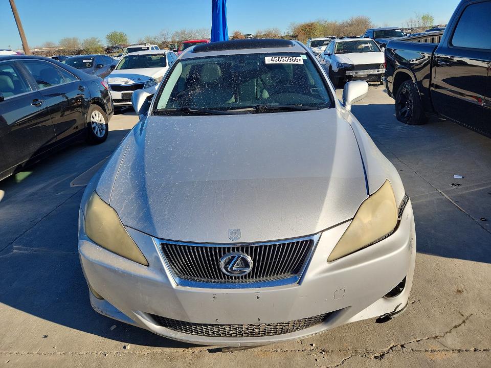 Aukcja sprzedaży 2008 Lexus Is 250, vin: JTHBK262182071181, numer aukcji: 45855966