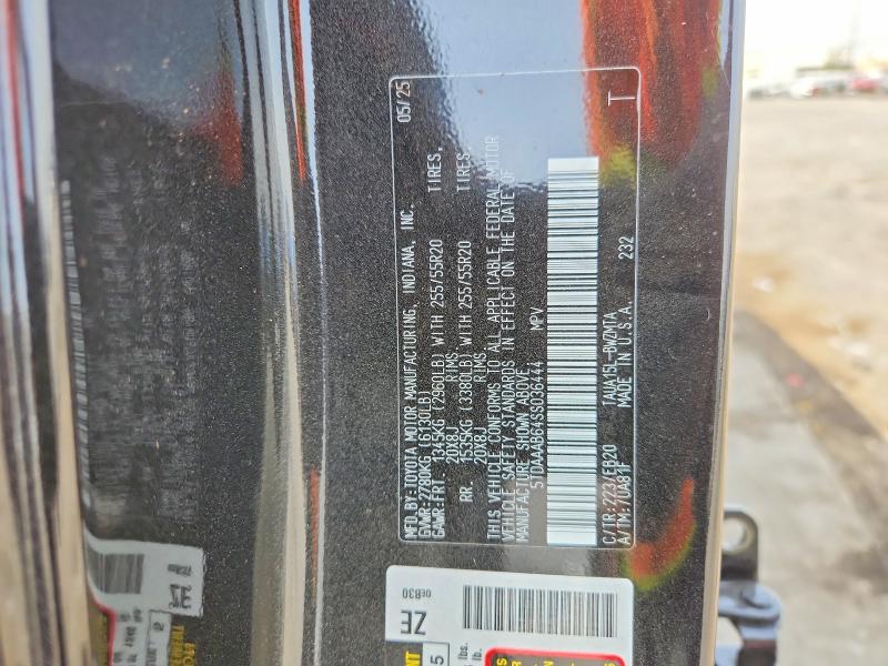 47244786 :رقم المزاد ، 5TDAAAB64SS036444 vin ، 2025 Lexus Tx 350 مزاد بيع