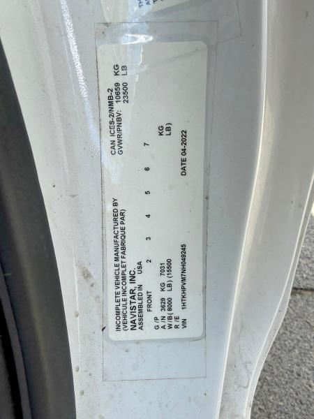Продажа на аукционе авто 2022 Chevrolet Silverado Medium Duty, vin: 1HTKHPVM7NH049245, номер лота: 48349286