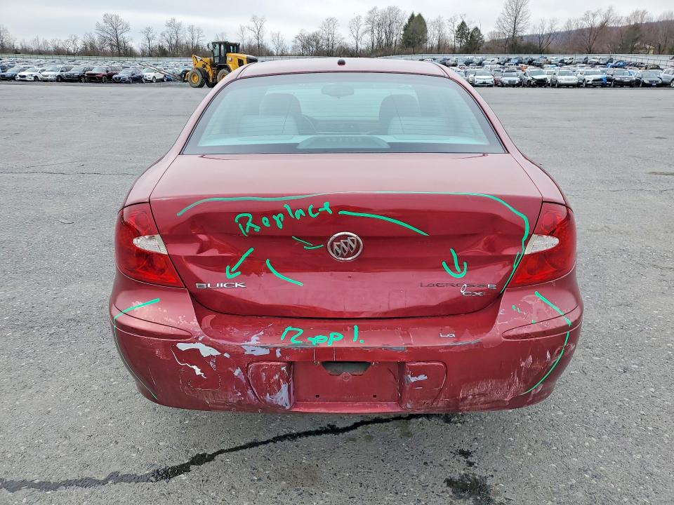 2005 Buick Lacrosse მანქანა იყიდება აუქციონზე, vin: 2G4WD532951216638, აუქციონის ნომერი: 46110496