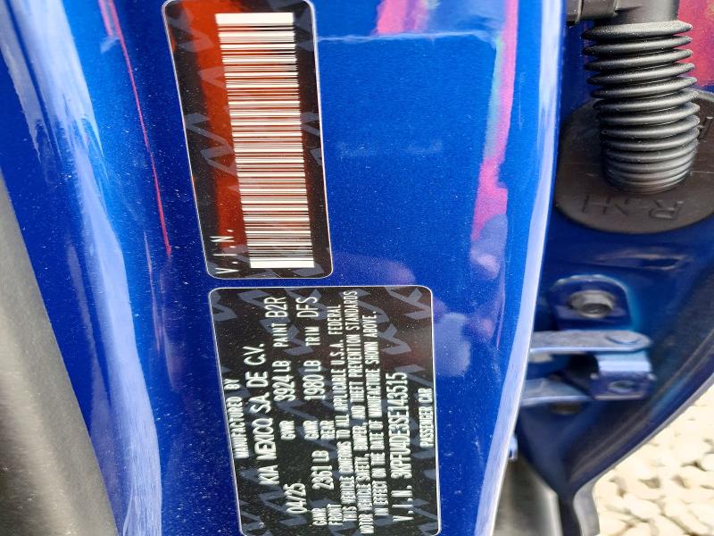 Продаж на аукціоні авто 2025 Kia K4, vin: 3KPFU4DE3SE143515, номер лоту: 79560025