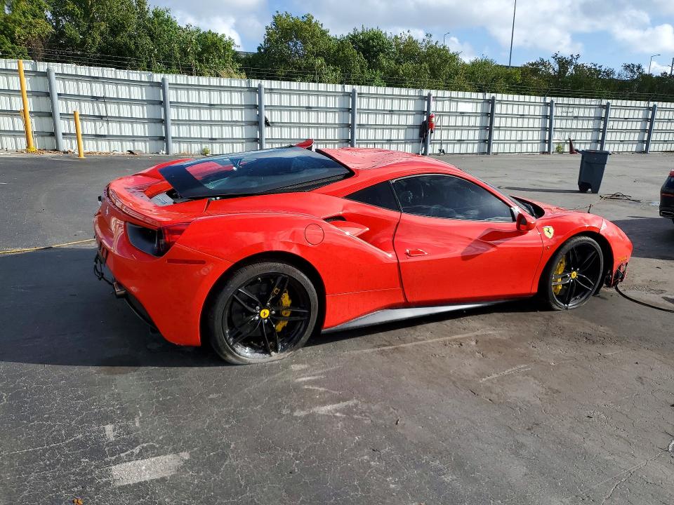 54877666 :رقم المزاد ، ZFF79ALA5G0217425 vin ، 2016 Ferrari 488 Gtb مزاد بيع