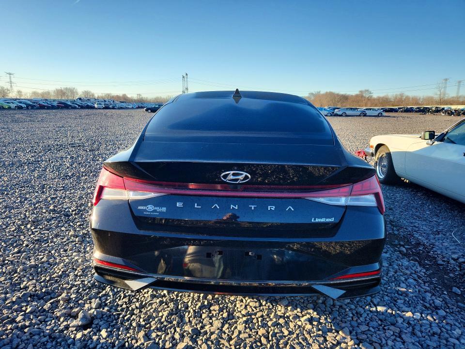 2021 Hyundai Elantra მანქანა იყიდება აუქციონზე, vin: KMHLP4AG5MU152720, აუქციონის ნომერი: 45452306