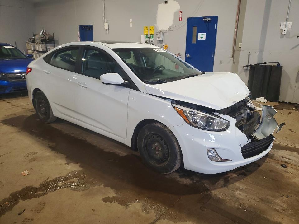 45622396 :رقم المزاد ، KMHCT4AE0HU303236 vin ، 2017 Hyundai Accent مزاد بيع