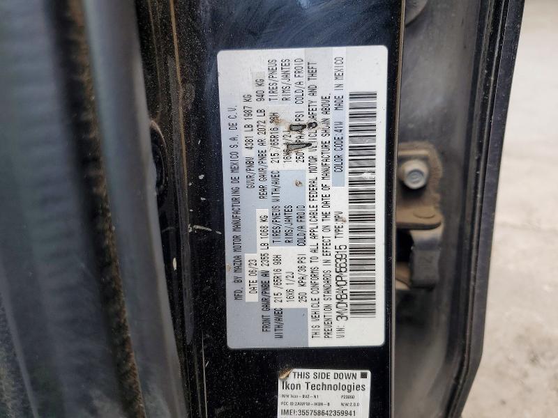 Auction sale of the 2023 Mazda Cx-30, vin: 3MVDMBAM0PM563915, lot number: 46980706