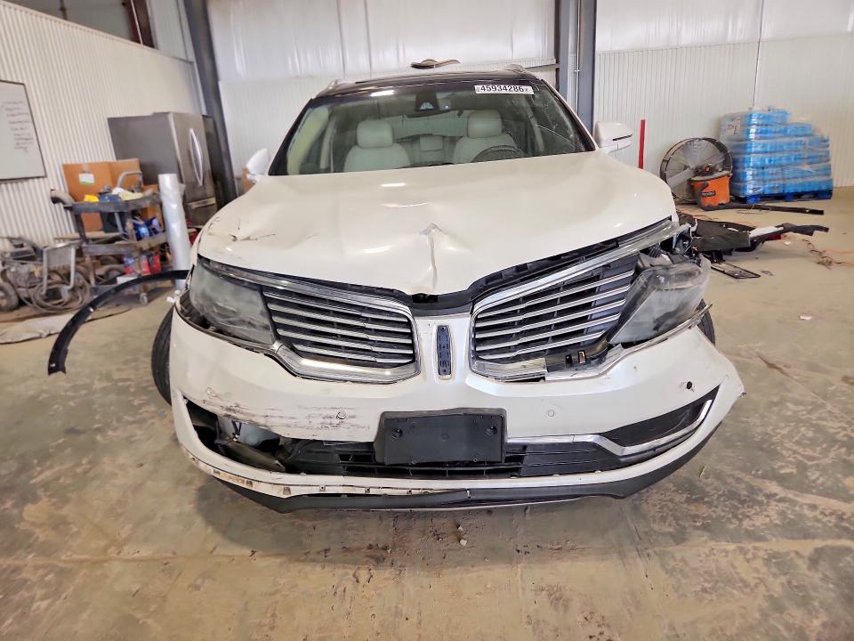 45934286 :رقم المزاد ، 2LMTJ6LR8GBL53988 vin ، 2016 Lincoln Mkx مزاد بيع