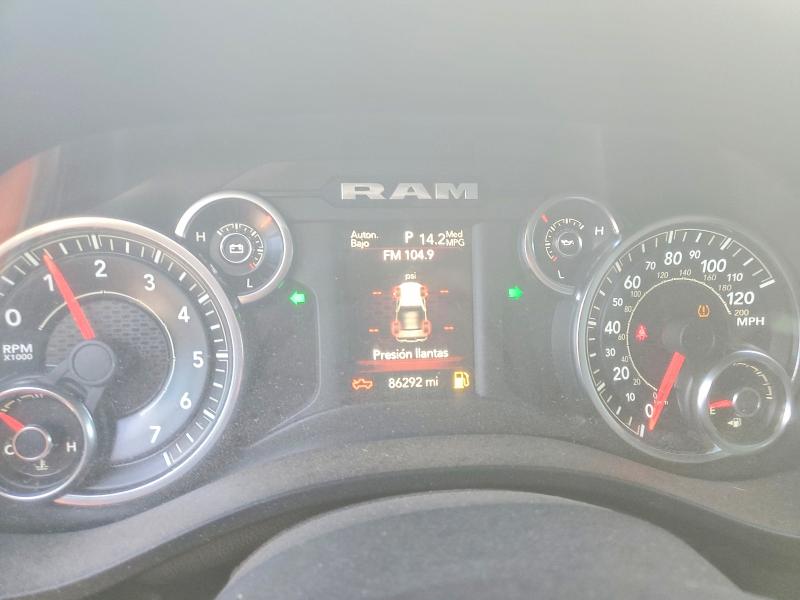 78517665 :رقم المزاد ، 1C6RREFG3KN666846 vin ، 2019 Ram 1500 مزاد بيع