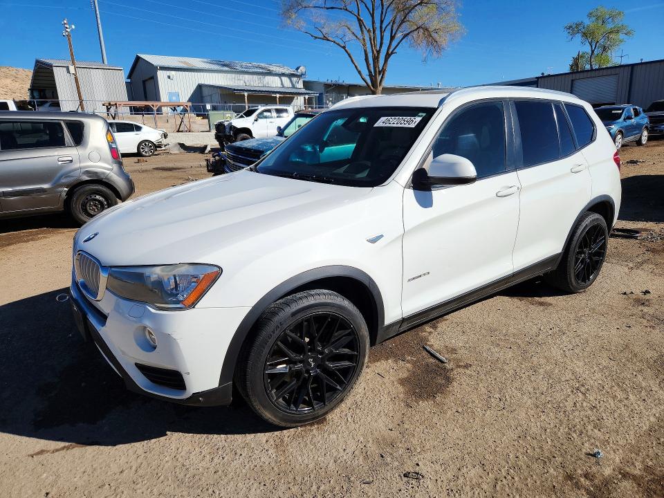 Продаж на аукціоні авто 2017 Bmw X3, vin: 5UXWZ7C33H0V88131, номер лоту: 46220596