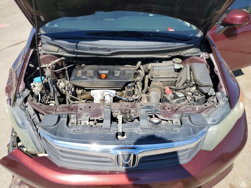 Продаж на аукціоні авто 2012 Honda Civic, vin: 2HGFB2F52CH539076, номер лоту: 78993395