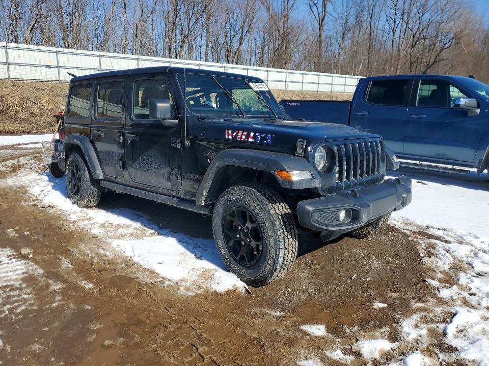 Продажа на аукционе авто 2021 Jeep Wrangler Unlimited, vin: 1C4HJXDNXMW665280, номер лота: 79567415