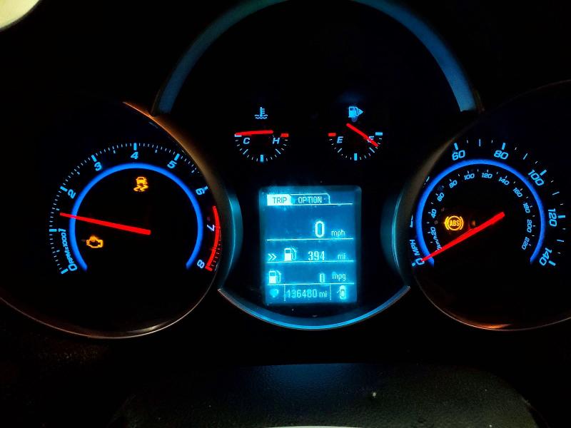 47574666 :رقم المزاد ، 1G1PC5SB2F7143218 vin ، 2015 Chevrolet Cruze مزاد بيع