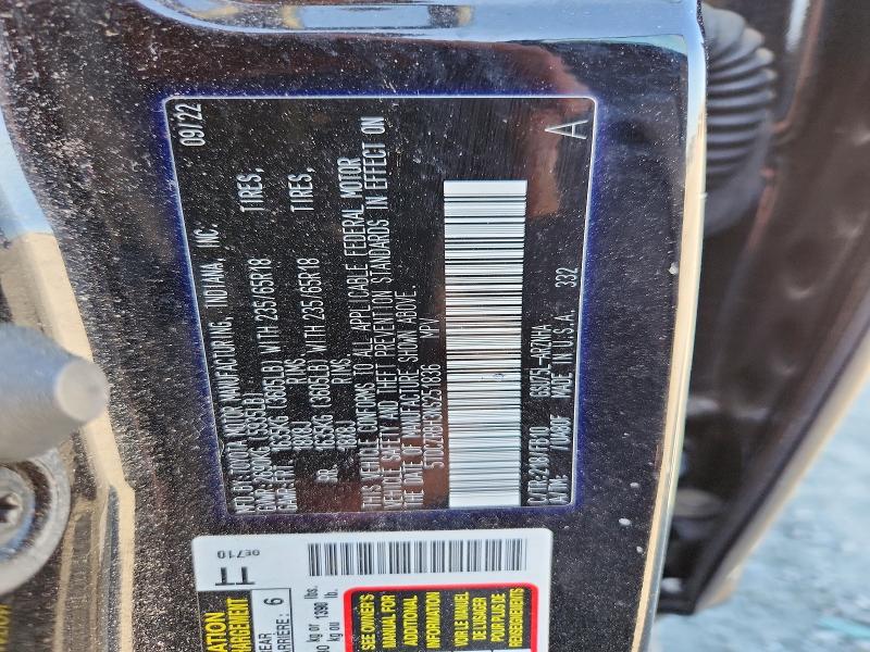 Aukcja sprzedaży 2022 Toyota Highlander, vin: 5TDCZRBH3NS251836, numer aukcji: 47321556