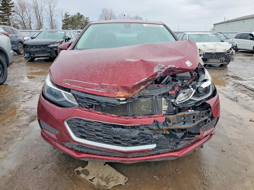 79628525 :رقم المزاد ، 1G1BE5SM8G7309877 vin ، 2016 Chevrolet Cruze مزاد بيع