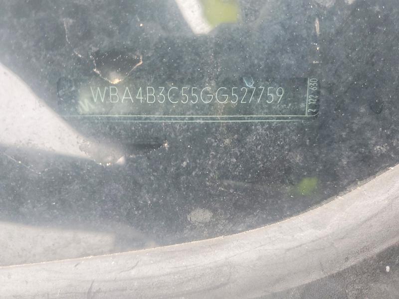 Aukcja sprzedaży 2016 Bmw 435, vin: WBA4B3C55GG527759, numer aukcji: 79788525
