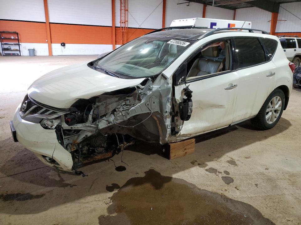 47288526 :رقم المزاد ، JN8AZ1MWXCW231329 vin ، 2012 Nissan Murano مزاد بيع