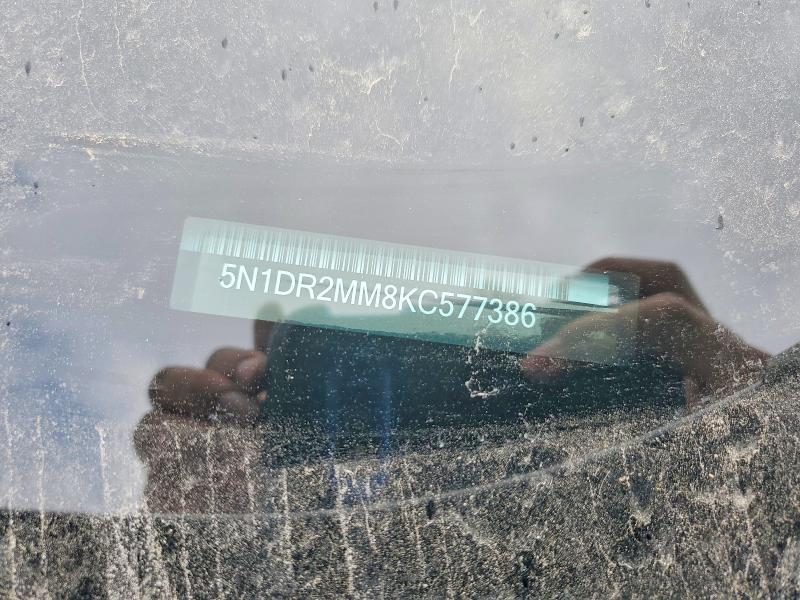 79708605 :رقم المزاد ، 5N1DR2MM8KC577386 vin ، 2019 Nissan Pathfinder مزاد بيع