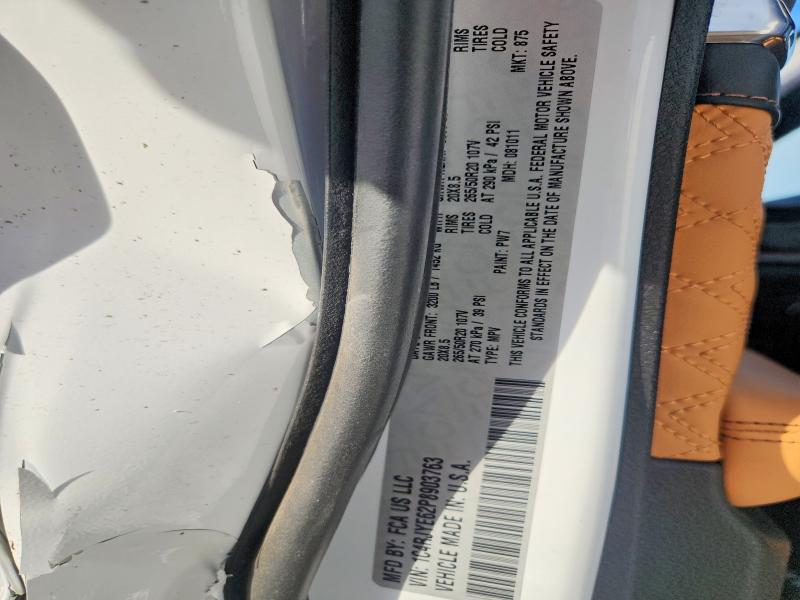 2023 Jeep Grand Cherokee მანქანა იყიდება აუქციონზე, vin: 1C4RJYE62P8903763, აუქციონის ნომერი: 79059235