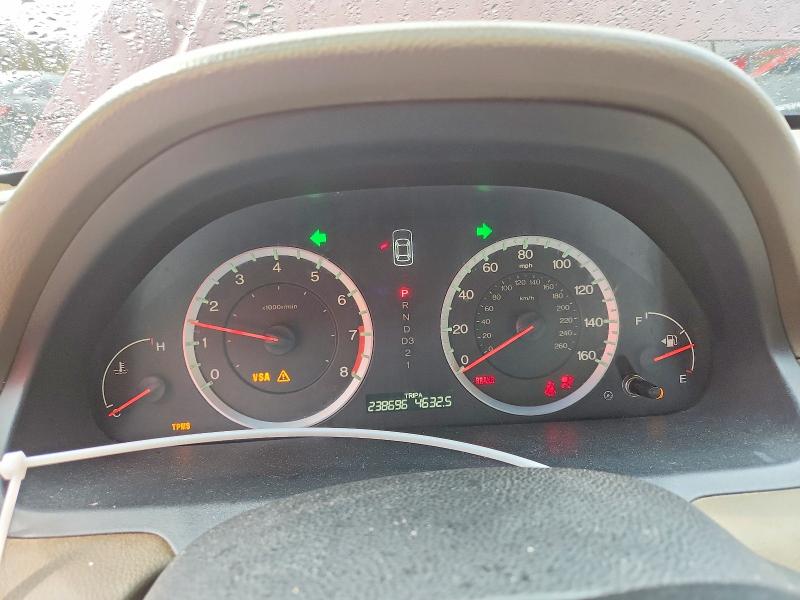 46211876 :رقم المزاد ، 1HGCP26319A160063 vin ، 2009 Honda Accord مزاد بيع