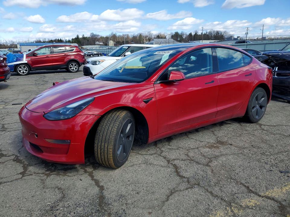 Продаж на аукціоні авто 2022 Tesla Model 3, vin: 5YJ3E1EB3NF188536, номер лоту: 46235426