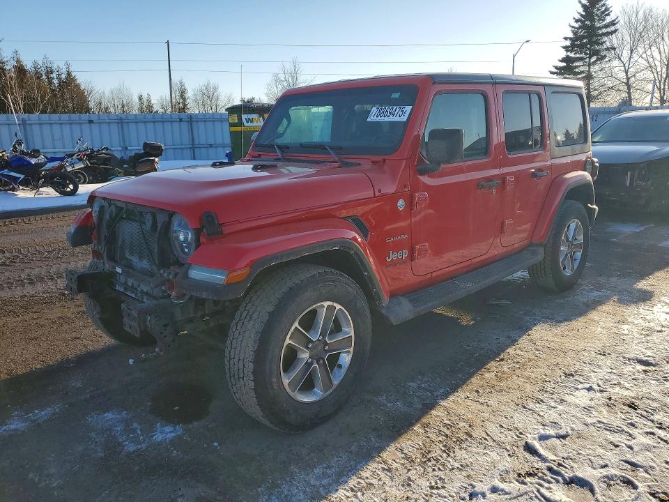 2020 Jeep Wrangler Unlimited მანქანა იყიდება აუქციონზე, vin: 1C4HJXEN0LW172446, აუქციონის ნომერი: 78869475