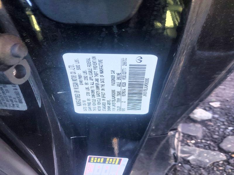 Aukcja sprzedaży 2018 Infiniti Q60, vin: JN1EV7ELXJM392680, numer aukcji: 79988285