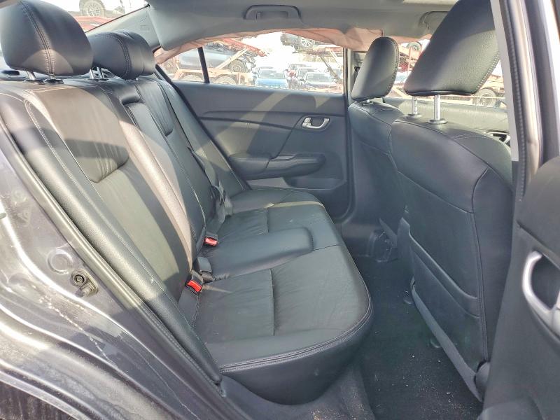 Auction sale of the 2014 Honda Civic Touring 4dr, vin: 2HGFB2F75EH015456, lot number: 46423006