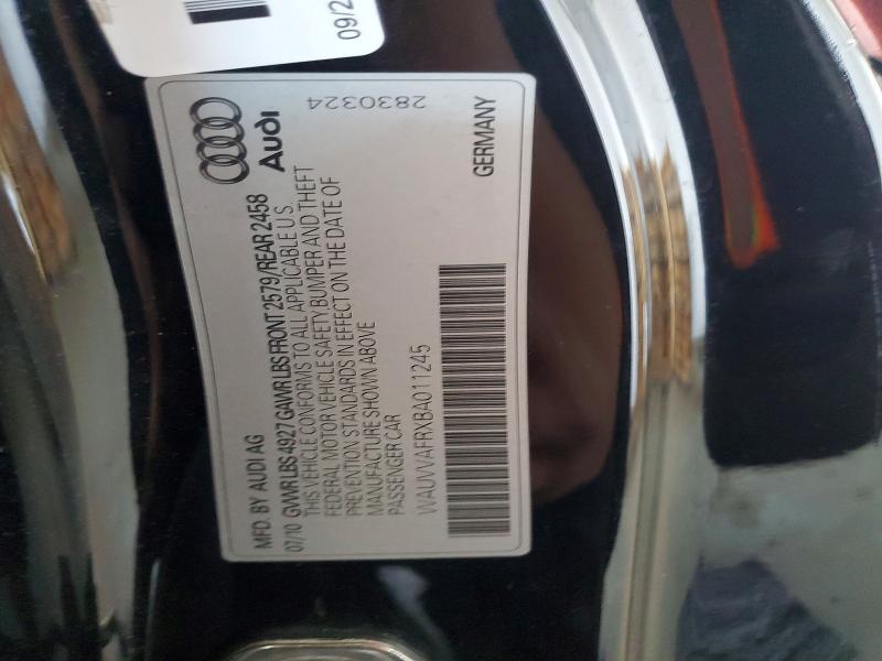Aukcja sprzedaży 2011 Audi S5, vin: WAUVVAFRXBA011245, numer aukcji: 41839026