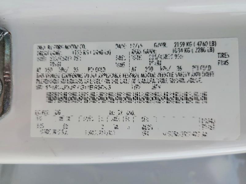 Продажа на аукционе авто 2016 Ford Escape, vin: 1FMCU0J97GUB96693, номер лота: 79728185