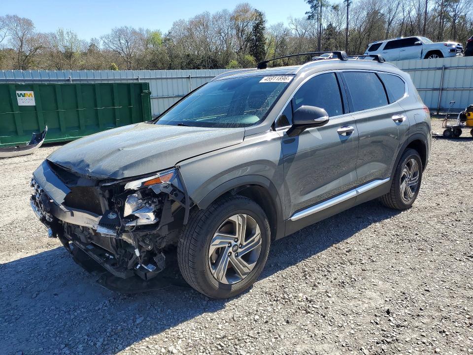 2022 Hyundai Santa Fe მანქანა იყიდება აუქციონზე, vin: 5NMS34AJ5NH457070, აუქციონის ნომერი: 45911896