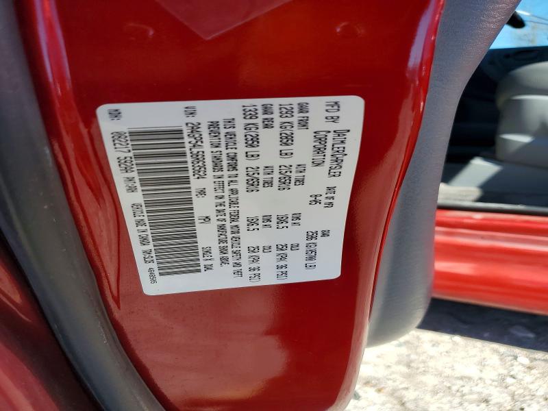 46041186 :رقم المزاد ، 2A4GP54L56R635624 vin ، 2006 Chrysler Town & Country مزاد بيع