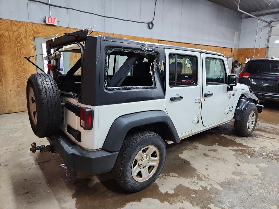 2016 Jeep Wrangler Unlimited მანქანა იყიდება აუქციონზე, vin: 1C4BJWDG5GL302229, აუქციონის ნომერი: 47752716
