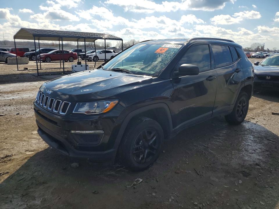 Продажа на аукционе авто 2018 Jeep Compass, vin: 3C4NJDAB1JT261670, номер лота: 45789116
