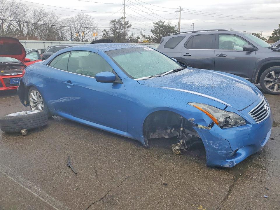 79843115 :رقم المزاد ، JN1CV6FE9BM951042 vin ، 2011 Infiniti G37 Convertible مزاد بيع