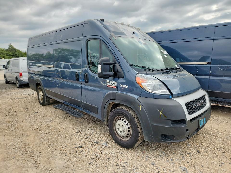 Продажа на аукционе авто 2021 Ram Promaster 3500, vin: 3C6MRVJG3ME586293, номер лота: 47230306