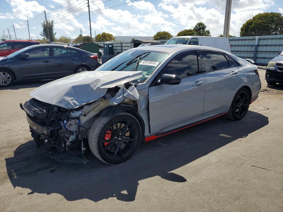 Продажа на аукционе авто 2025 Hyundai Elantra N, vin: KMHLW4DK7SU033356, номер лота: 42010646