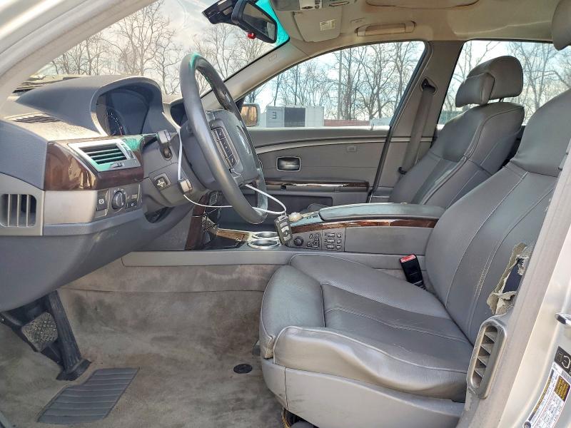 47547496 :رقم المزاد ، WBAGN63545DS59047 vin ، 2005 Bmw 745 مزاد بيع