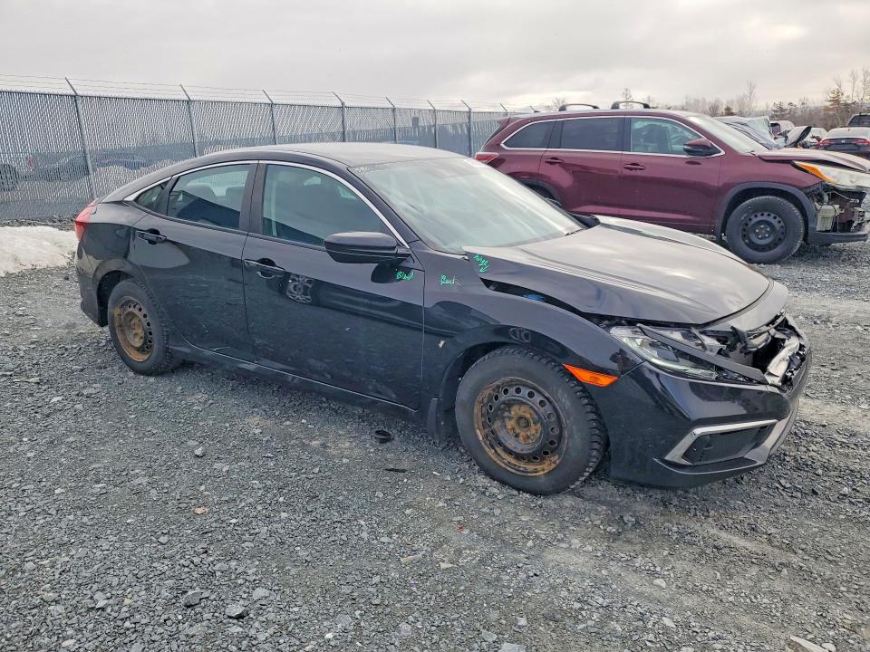 2019 Honda Civic მანქანა იყიდება აუქციონზე, vin: 2HGFC2F56KH012380, აუქციონის ნომერი: 45891826