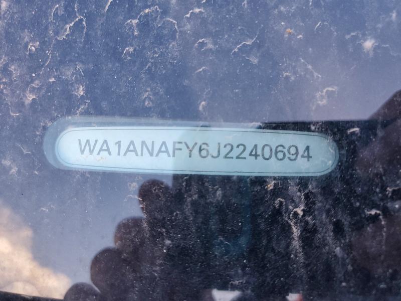 Aukcja sprzedaży 2018 Audi Q5, vin: WA1ANAFY6J2240694, numer aukcji: 47012226