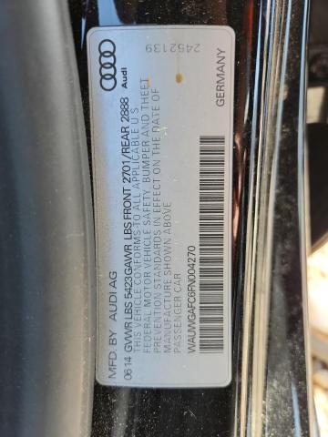 Aukcja sprzedaży 2015 Audi A7, vin: WAUWGAFC6FN004270, numer aukcji: 47000726